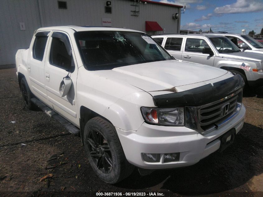 2013 HONDA RIDGELINE RTL - 5FPYK1F54DB009997
