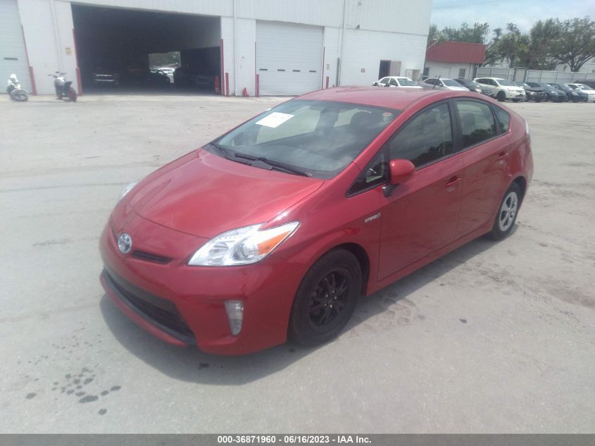 2014 TOYOTA PRIUS FIVE - JTDKN3DU4E0360064