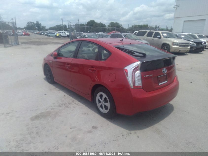 2014 TOYOTA PRIUS FIVE - JTDKN3DU4E0360064