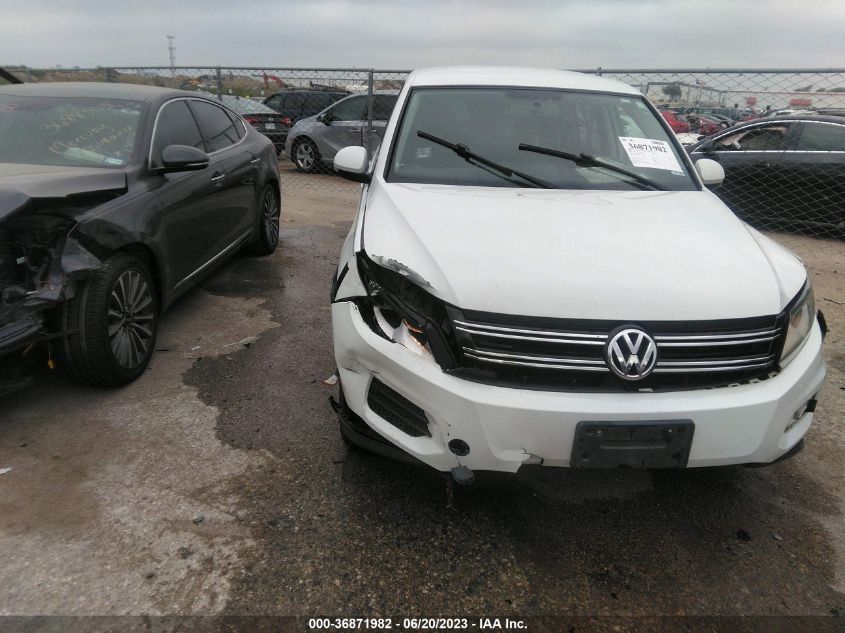 2014 VOLKSWAGEN TIGUAN S - WVGAV3AX6EW570166