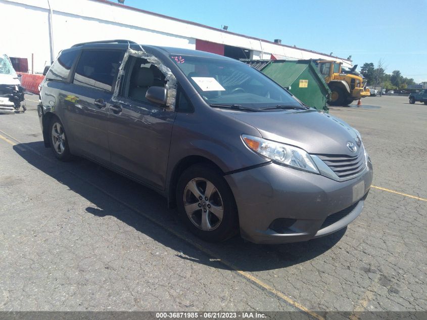 2017 TOYOTA SIENNA LE - 5TDKZ3DC4HS876793