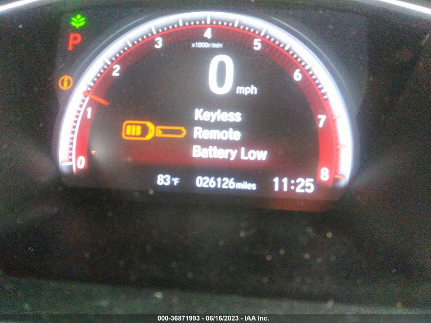 2020 HONDA CIVIC SEDAN SPORT - 19XFC2F85LE205416