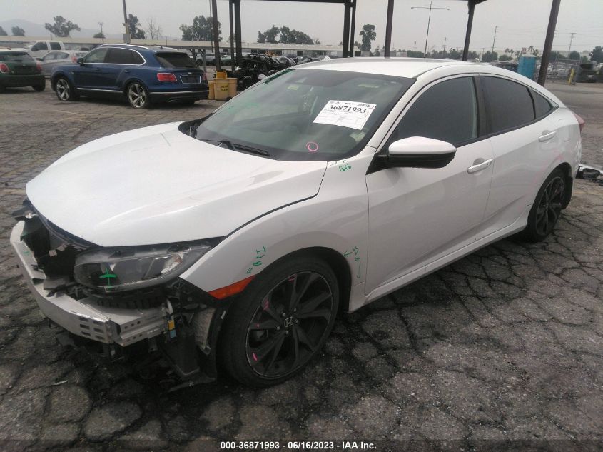 2020 HONDA CIVIC SEDAN SPORT - 19XFC2F85LE205416