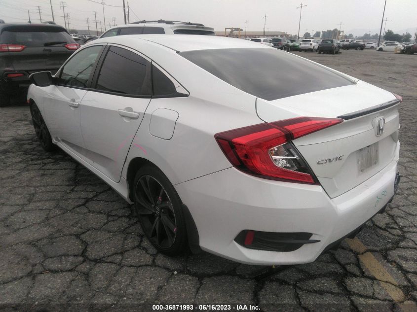 2020 HONDA CIVIC SEDAN SPORT - 19XFC2F85LE205416