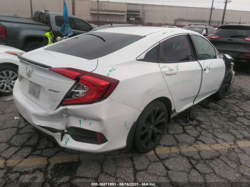 2020 HONDA CIVIC SEDAN SPORT - 19XFC2F85LE205416