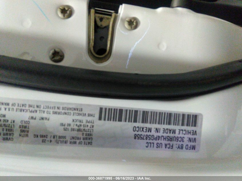 2023 RAM 2500 TRADESMAN - 3C6UR5HJ4PG587558