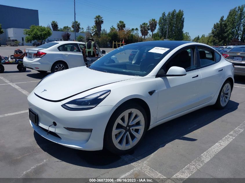 2021 TESLA MODEL 3 STANDARD RANGE PLUS - 5YJ3E1EA1MF998365