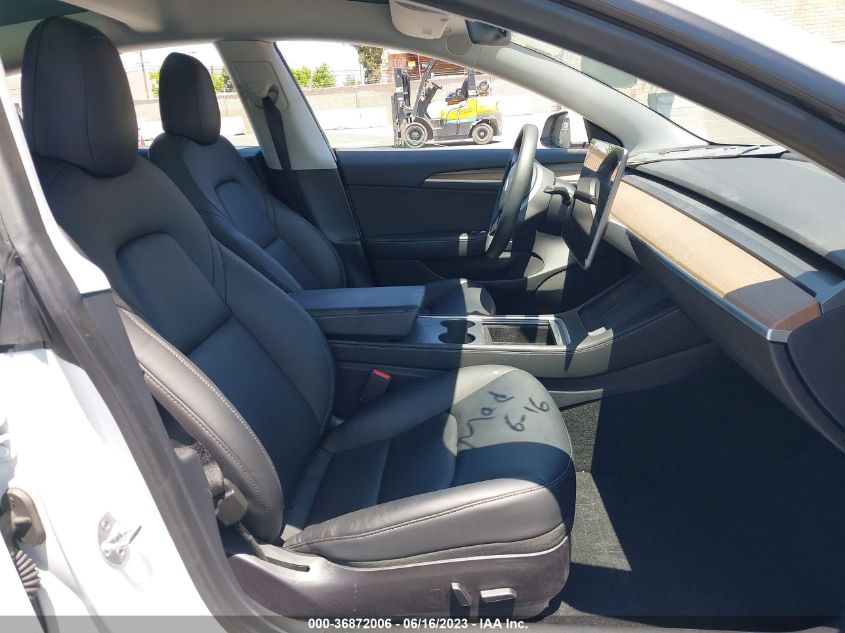 2021 TESLA MODEL 3 STANDARD RANGE PLUS - 5YJ3E1EA1MF998365