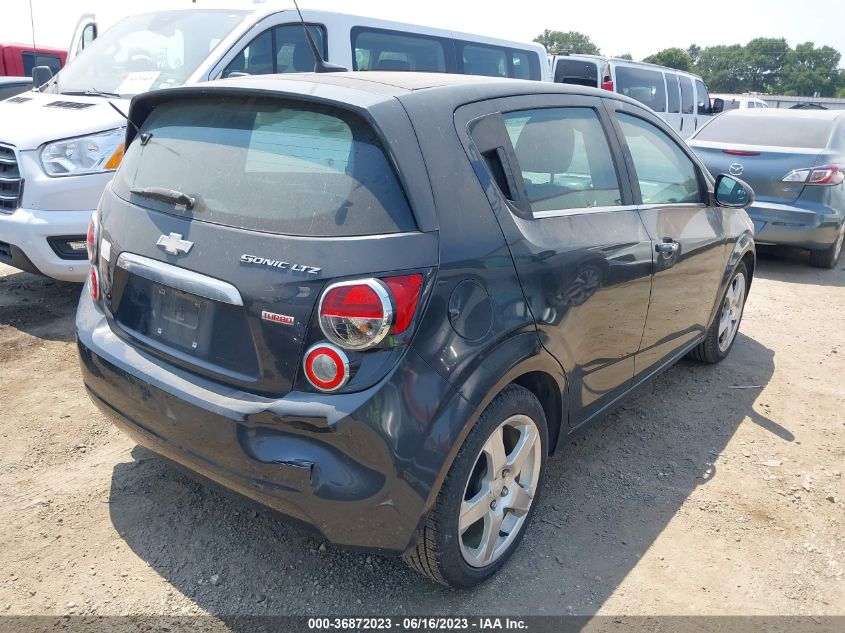 2014 CHEVROLET SONIC LTZ - 1G1JE6SBXE4201307