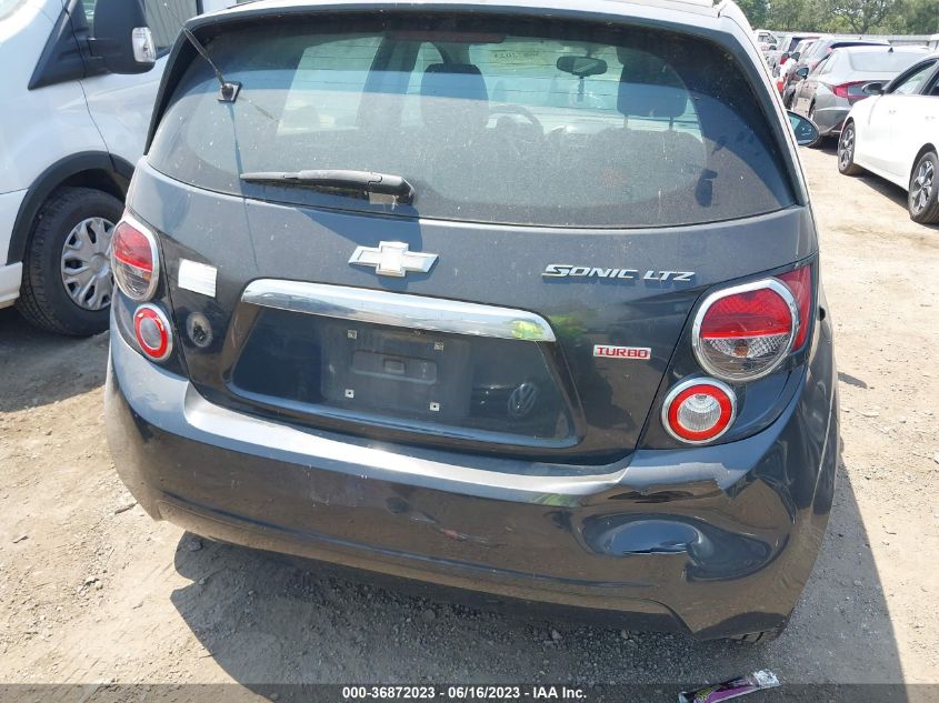 2014 CHEVROLET SONIC LTZ - 1G1JE6SBXE4201307