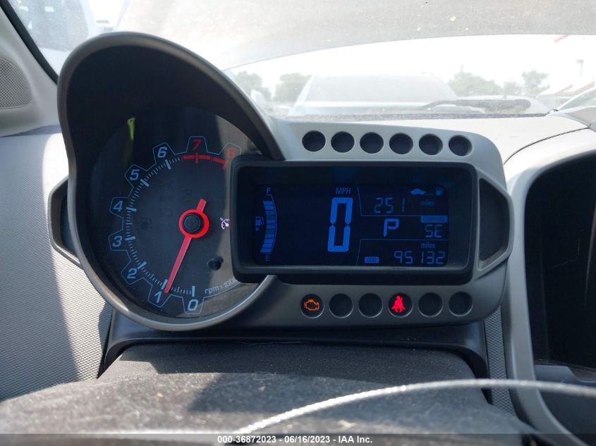 2014 CHEVROLET SONIC LTZ - 1G1JE6SBXE4201307