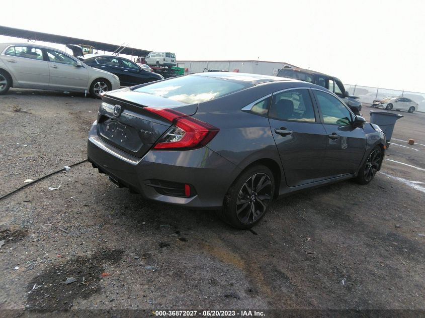 2020 HONDA CIVIC SEDAN SPORT - 2HGFC2F84LH592501