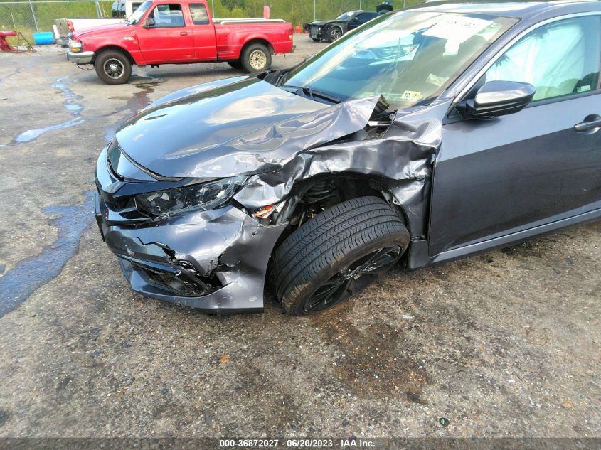2020 HONDA CIVIC SEDAN SPORT - 2HGFC2F84LH592501