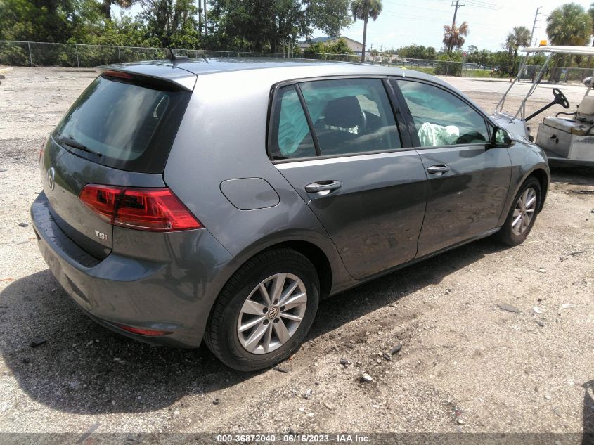 2016 VOLKSWAGEN GOLF TSI S - 3VW217AU6GM020922