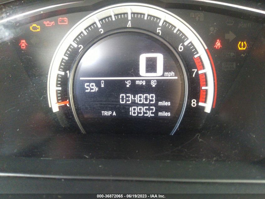 2017 HONDA CIVIC HATCHBACK SPORT - SHHFK7G43HU227930
