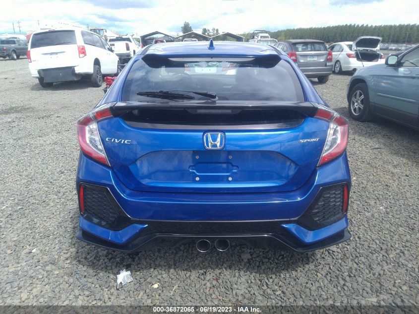 2017 HONDA CIVIC HATCHBACK SPORT - SHHFK7G43HU227930