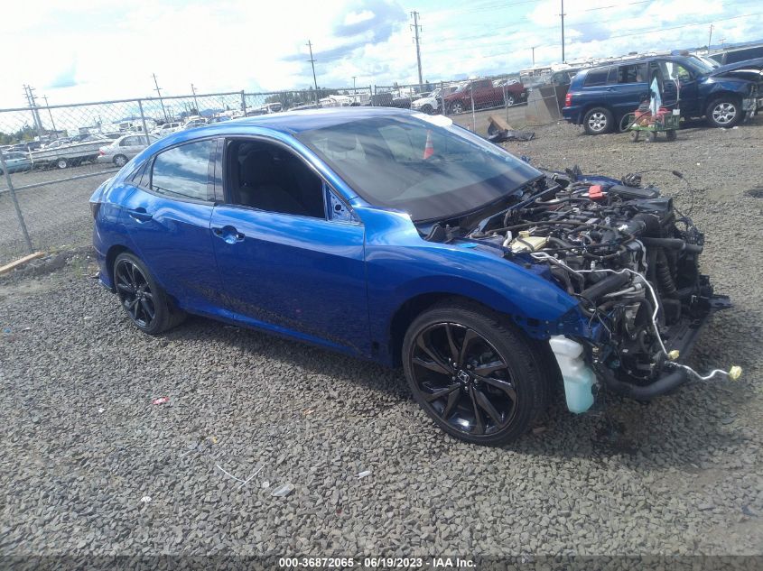 2017 HONDA CIVIC HATCHBACK SPORT - SHHFK7G43HU227930