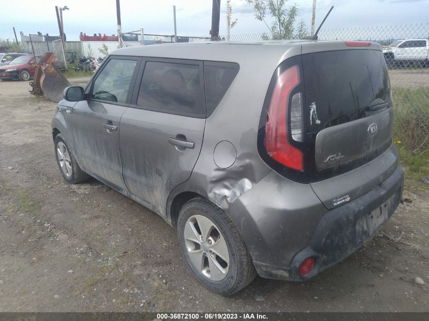 2014 KIA SOUL BASE - KNDJN2A23E7102120
