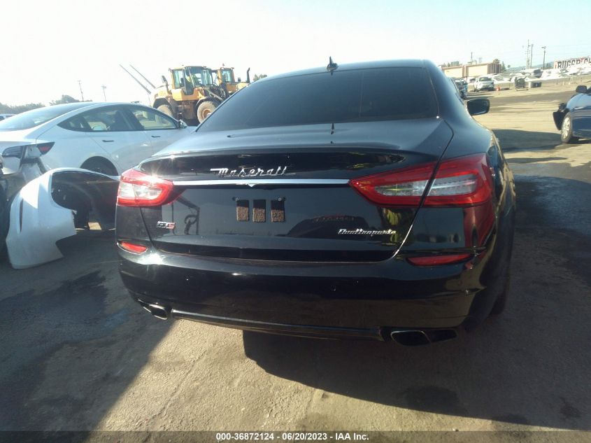 2016 MASERATI QUATTROPORTE GTS ZAM56PPA1G1171478