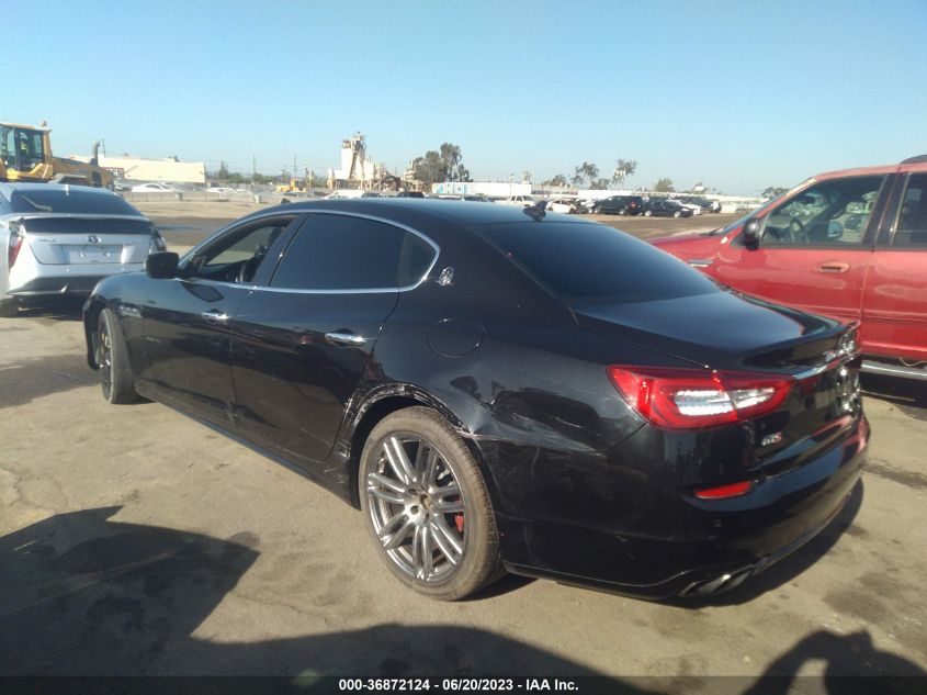 2016 MASERATI QUATTROPORTE GTS ZAM56PPA1G1171478