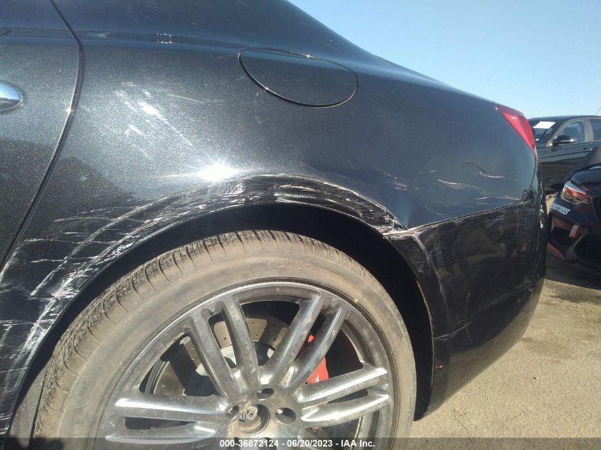 2016 MASERATI QUATTROPORTE GTS ZAM56PPA1G1171478