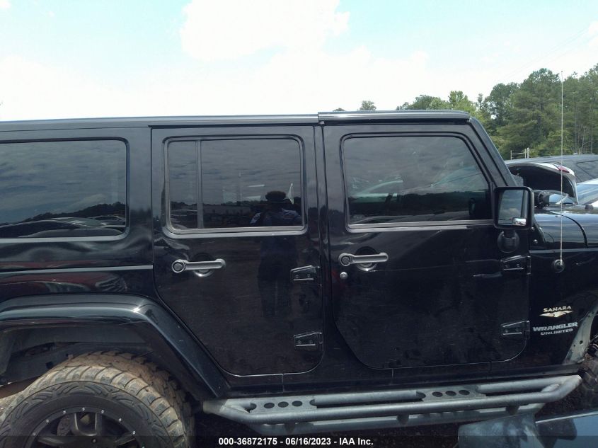 2015 JEEP WRANGLER UNLIMITED SAHARA - 1C4BJWEG0FL671271