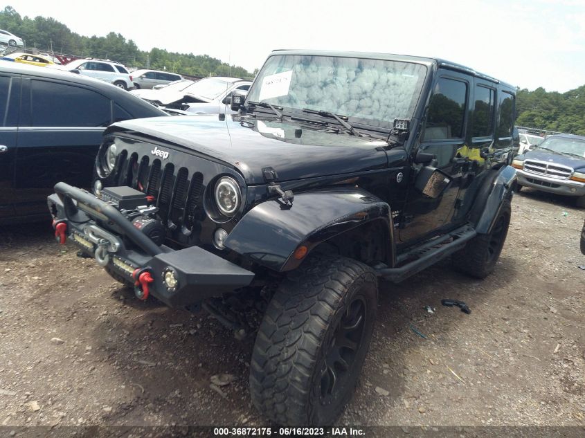 2015 JEEP WRANGLER UNLIMITED SAHARA - 1C4BJWEG0FL671271