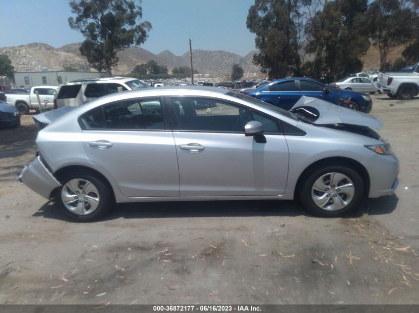 2015 HONDA CIVIC SEDAN LX - 2HGFB2F50FH538075