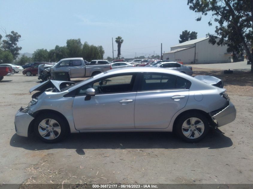 2015 HONDA CIVIC SEDAN LX - 2HGFB2F50FH538075