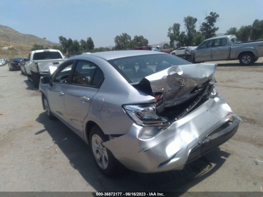 2015 HONDA CIVIC SEDAN LX - 2HGFB2F50FH538075