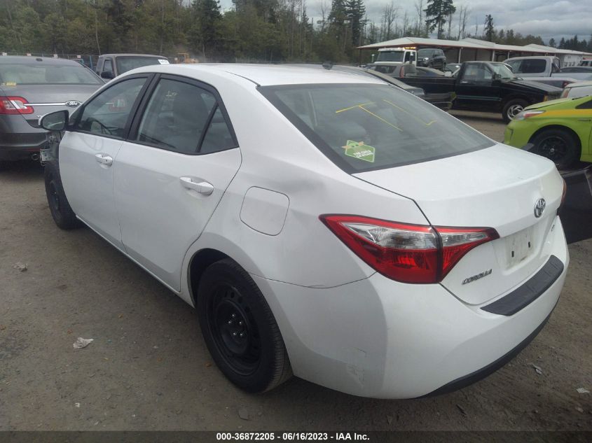 2016 TOYOTA COROLLA L/LE/S/S PLUS/LE PLUS - 2T1BURHE1GC633379