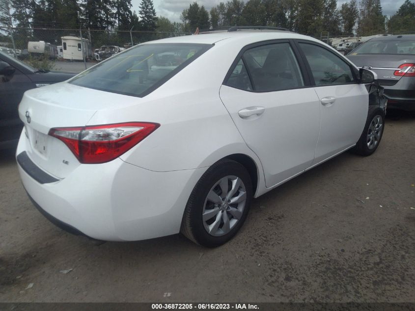 2016 TOYOTA COROLLA L/LE/S/S PLUS/LE PLUS - 2T1BURHE1GC633379