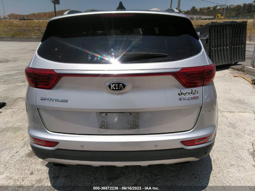 2017 KIA SPORTAGE SX TURBO - KNDPR3A66H7151906