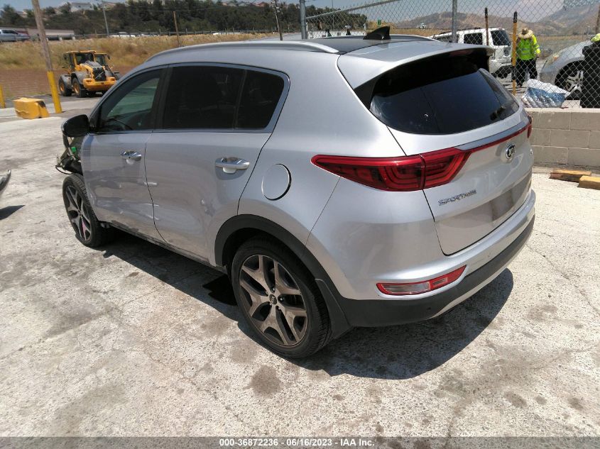 2017 KIA SPORTAGE SX TURBO - KNDPR3A66H7151906