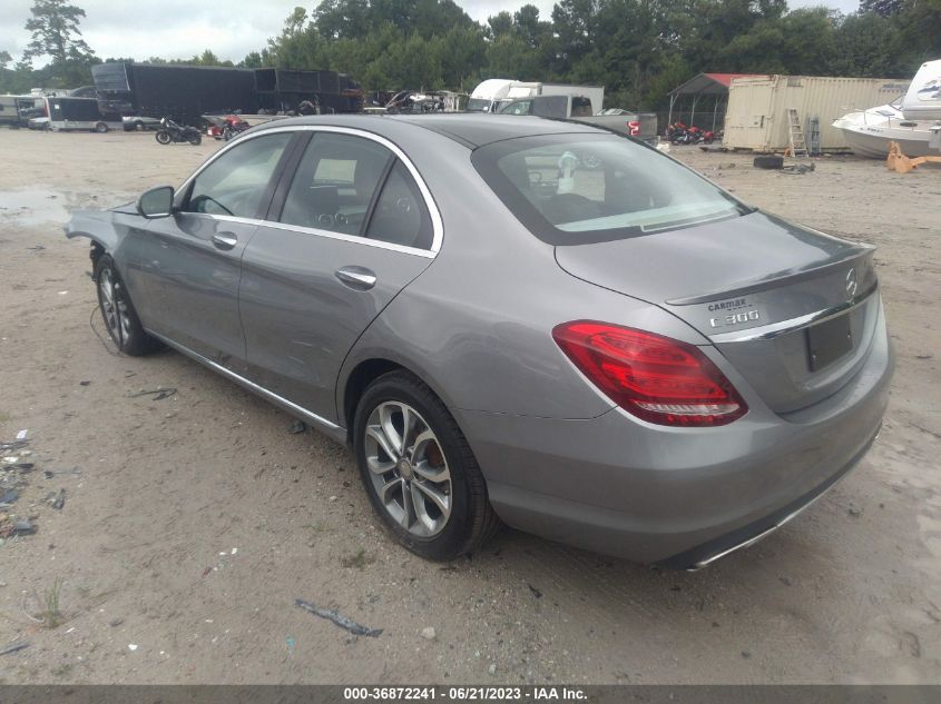 2016 MERCEDES-BENZ C-CLASS C 300 - 55SWF4KB8GU106012
