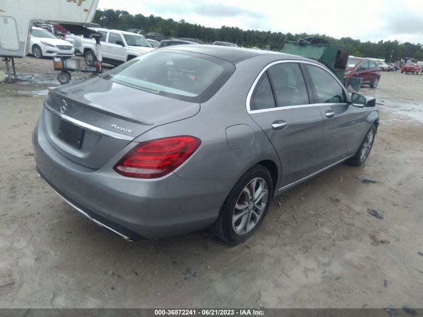 2016 MERCEDES-BENZ C-CLASS C 300 - 55SWF4KB8GU106012
