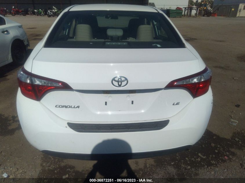 2014 TOYOTA COROLLA LE - 5YFBURHE1EP149614