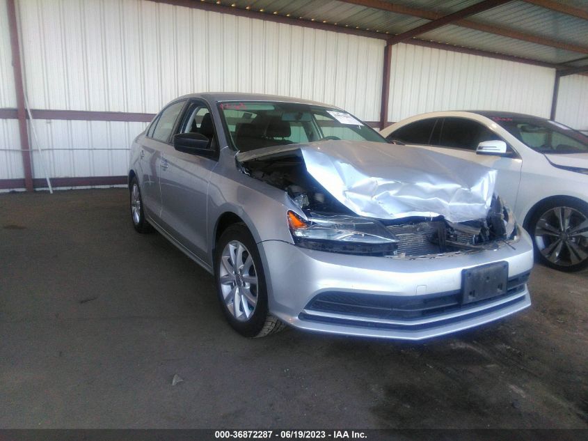 2015 VOLKSWAGEN JETTA SEDAN 1.8T SE - 3VWD17AJ5FM340309