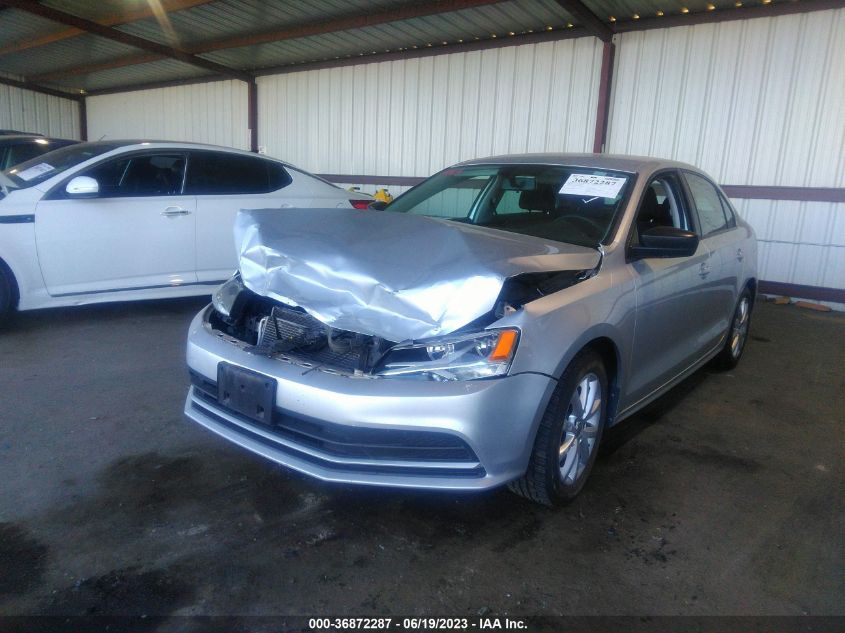 2015 VOLKSWAGEN JETTA SEDAN 1.8T SE - 3VWD17AJ5FM340309