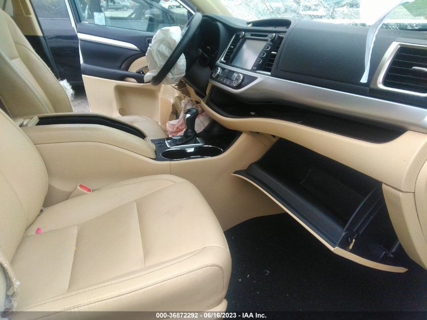 2016 TOYOTA HIGHLANDER XLE - 5TDKKRFH6GS183738