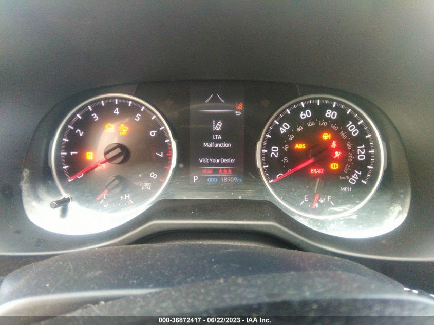2022 TOYOTA RAV4 LE - 2T3F1RFV9NW279871