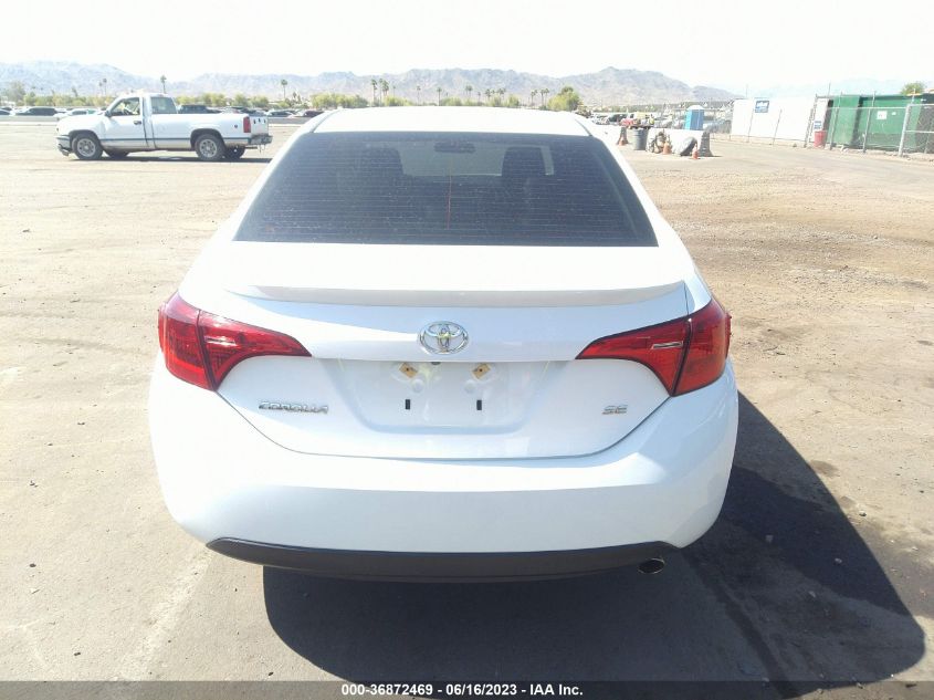 2019 TOYOTA COROLLA SE - 2T1BURHE0KC161183