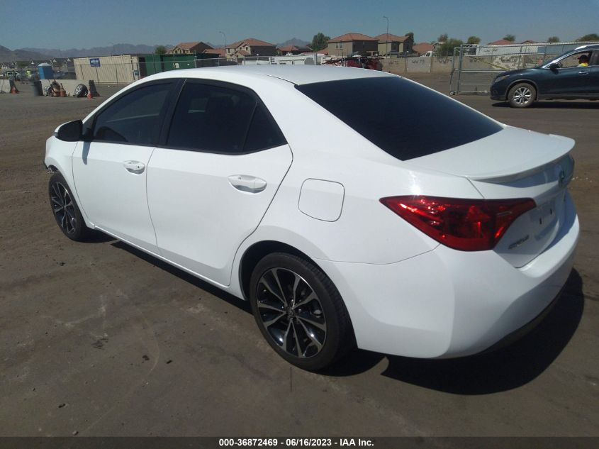 2019 TOYOTA COROLLA SE - 2T1BURHE0KC161183