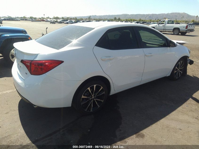 2019 TOYOTA COROLLA SE - 2T1BURHE0KC161183