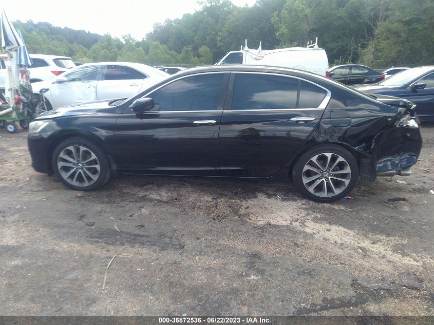 2014 HONDA ACCORD SEDAN SPORT - 1HGCR2F53EA306923