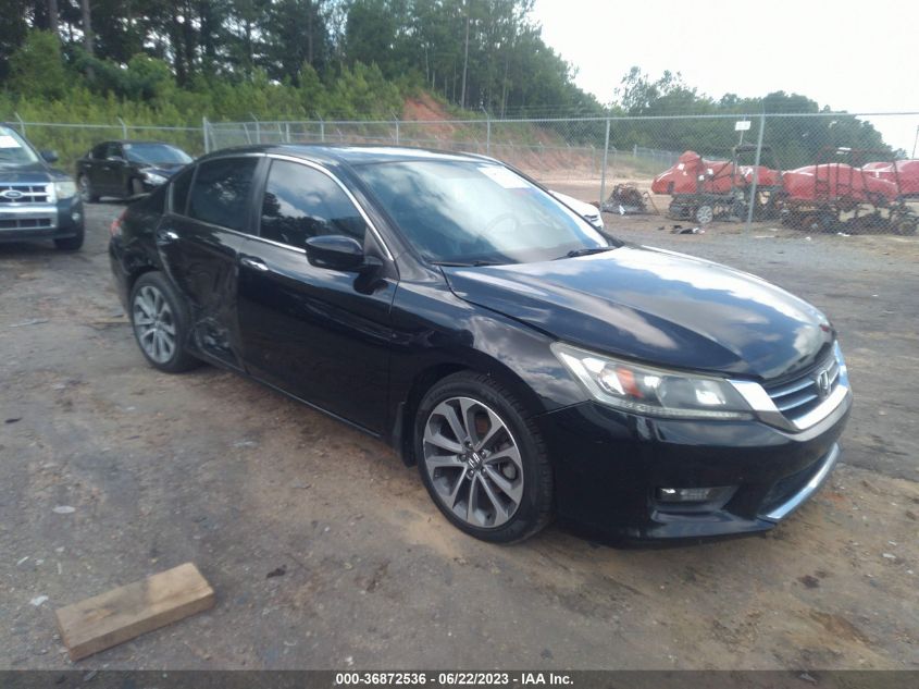 2014 HONDA ACCORD SEDAN SPORT - 1HGCR2F53EA306923