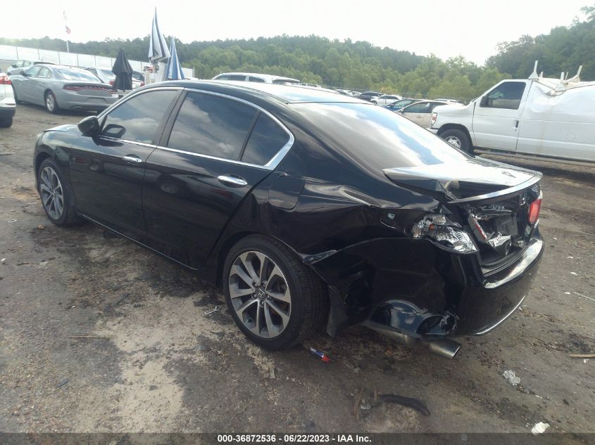 2014 HONDA ACCORD SEDAN SPORT - 1HGCR2F53EA306923