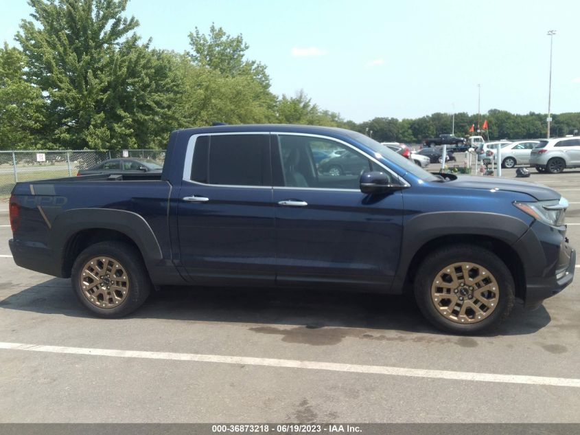2021 HONDA RIDGELINE RTL-E - 5FPYK3F7XMB026011