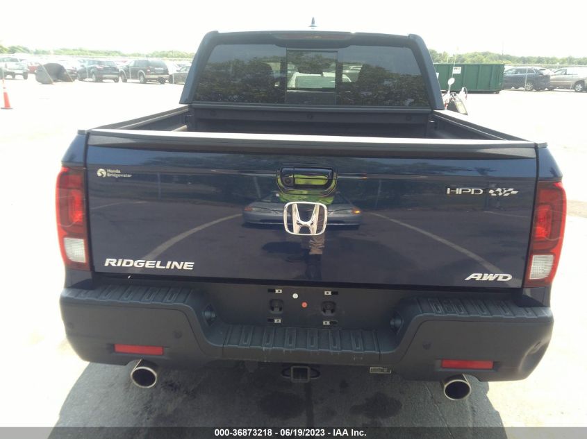 2021 HONDA RIDGELINE RTL-E - 5FPYK3F7XMB026011