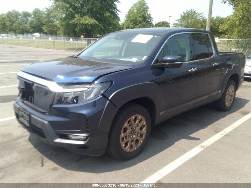 2021 HONDA RIDGELINE RTL-E - 5FPYK3F7XMB026011